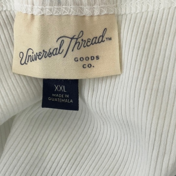 Universal Thread - Womens Slim Fit Ribbed Shrunken Tank Various Sizes - Picture 9 of 9